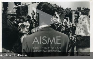 Visita del Ministre d'Obres Públiques, Jorge Vigón [Fotografia]