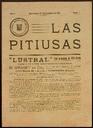Las Pitiusas. Órgano oficial de la colonia ibicenca - 15/11/1911, Pàgina 1  [Ref. Las Pitiusas 19111115.pdf]