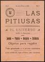 Las Pitiusas. Órgano oficial de la colonia ibicenca - 15/01/1912, Pàgina 1  [Ref. Las Pitiusas 19120115.pdf]