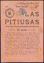Las Pitiusas. Órgano oficial de la colonia ibicenca - 01/07/1912, Pàgina 1  [Ref. Las Pitiusas 19120701.pdf]