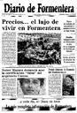 Diario de Ibiza. Diario de Formentera - 03/05/1991, Pàgina 1  [Ref. DFR19910503]