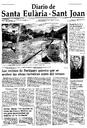 Diario de Ibiza. Diario de Santa Eulària - Sant Joan - 08/05/1991, Pàgina 1  [Ref. DEJ19910508]