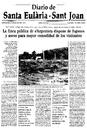 Diario de Ibiza. Diario de Santa Eulària - Sant Joan - 29/05/1991, Pàgina 1  [Ref. DEJ19910529]