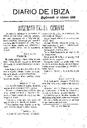 Diario de Ibiza. Otros suplementos - 07/08/1897, Pàgina 1  [Ref. SUP18970807]