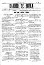 Diario de Ibiza. Otros suplementos - 12/05/1898, Pàgina 1  [Ref. SUP18980512]