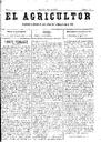 El Agricultor - 06/05/1905, Pàgina 1  [Ref. El Agricultor 19050506]