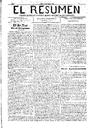 El Resumen - 11/12/1908, Pàgina 1  [Ref. El Resumen 19081211]