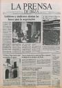 La Prensa de Ibiza - 27/12/1988, Pàgina 1  [Ref. 19881227_0007]