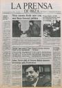 La Prensa de Ibiza - 28/12/1988, Pàgina 1  [Ref. 19881228_0008]