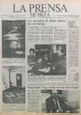 La Prensa de Ibiza - 02/01/1989, Pàgina 1  [Ref. 19890102_0012]