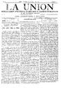 La Unión - 26/08/1900, Pàgina 1  [Ref. La Unión 19000826]