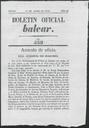 Boletín Oficial Balear - 11/08/1836, Pàgina 1  [Ref. 18360811]