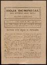 Hoja Dominical. San Antonio Abad - 12/10/1930, Pàgina 1  [Ref. Hoja Dominical 19301012.pdf]